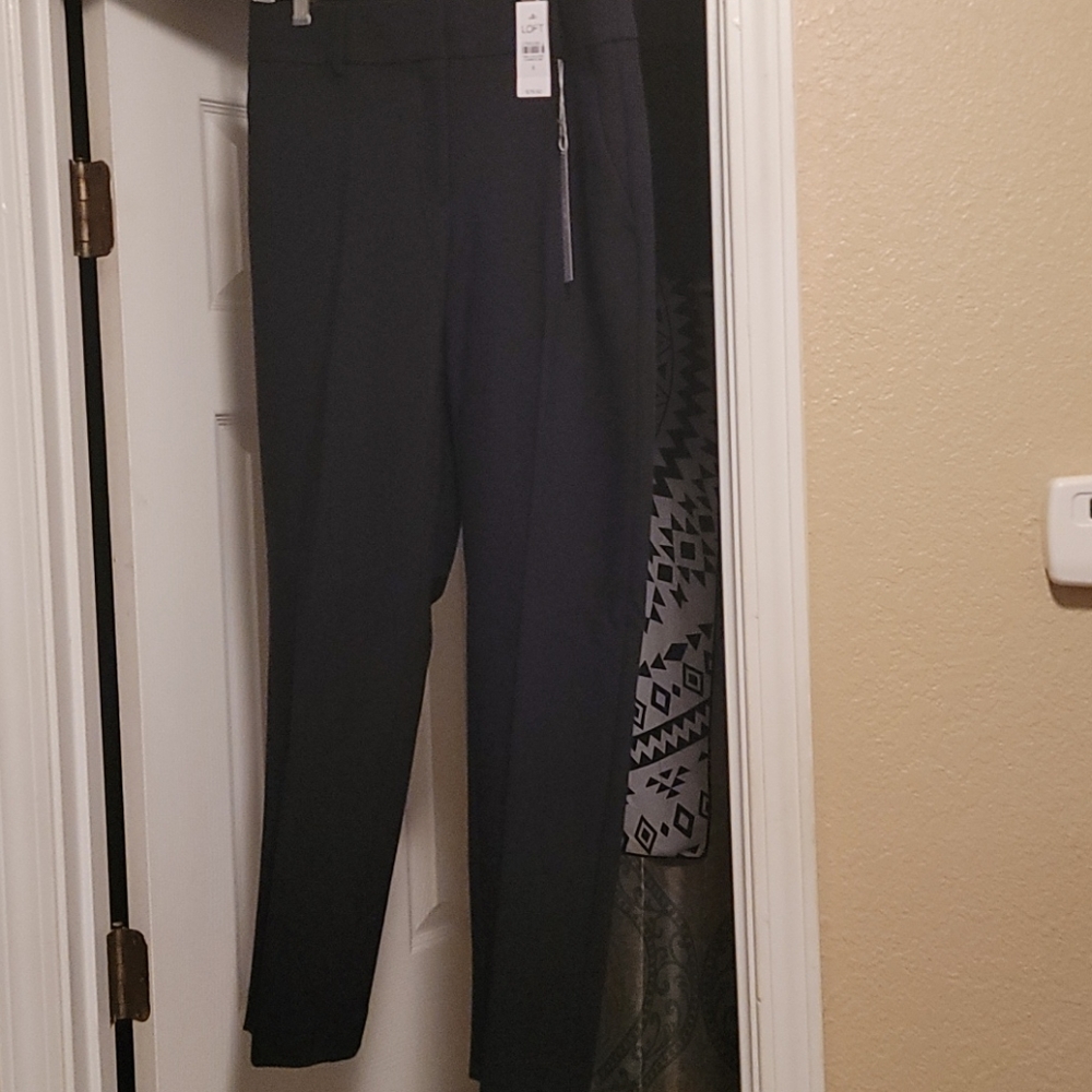 Loft slim ankle dress pants